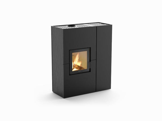Poêle hybride Twin Slim de Girolami avec une finition élégante et contemporaine